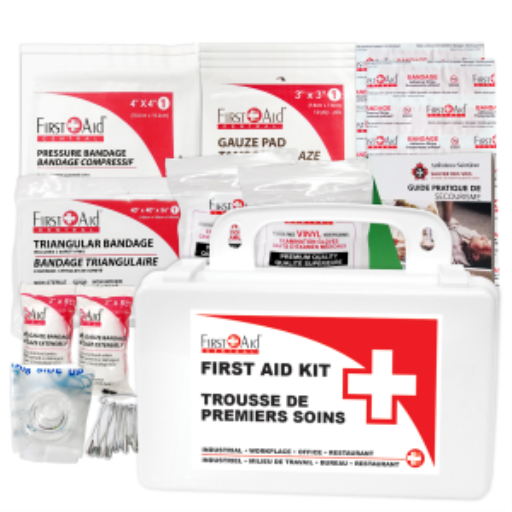Ontario Section 8 First Aid Kit in a Plastic Case