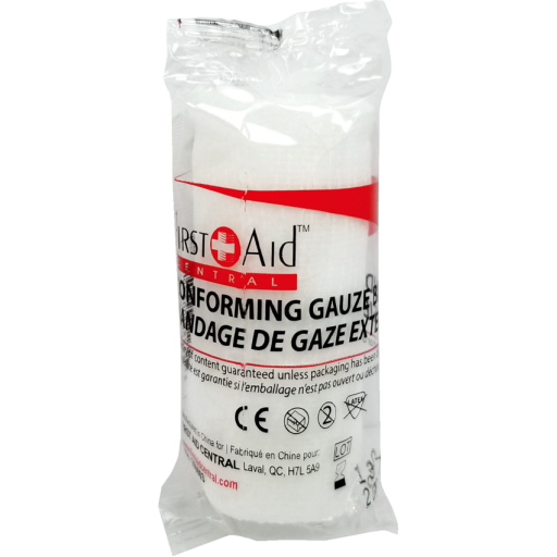Sterile Conforming Gauze Bandage Roll, 3"x15'