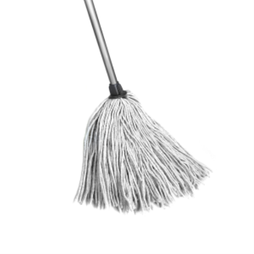 12oz Synthetic  Yacht Mop w/ 54" Metal Handle