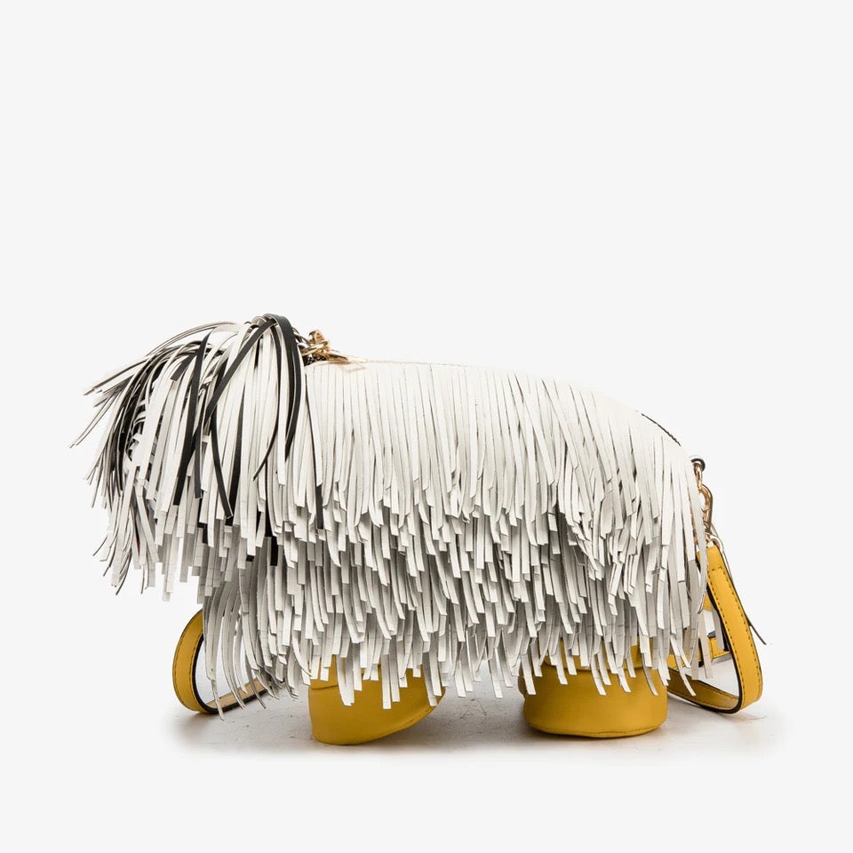 Sac à main en forme de chien | Sac pour chien Komondor pour les humains