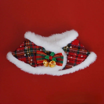 Cape de Noël pour chien Moments Joyeux | Vêtement d'extérieur de Noël