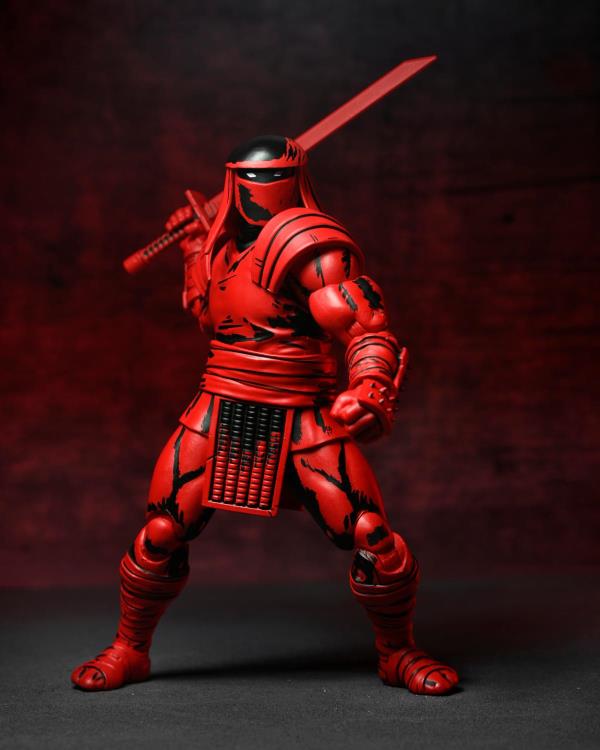 Tortues Ninja - Exécuteur du Clan Foot - Variante Rouge & Noir - Mirage Comics (Emballage de qualité inférieure)