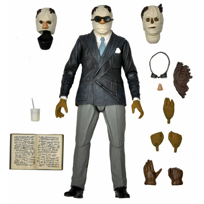 Neca - Universal Monsters - Figurine articulée échelle 7" - L'Homme Invisible Ultime