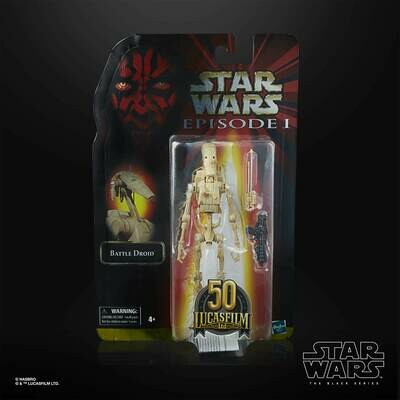 Star Wars The Black Series Droïde de Combat 50e Anniversaire Exclusif 6 Pouces