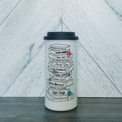 Gobelet en acier inoxydable de 47 cl Tropes | Tasse à boisson littéraire