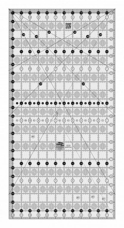 Creative Grids Quilt Ruler 12 1/2in x 24 1/2in