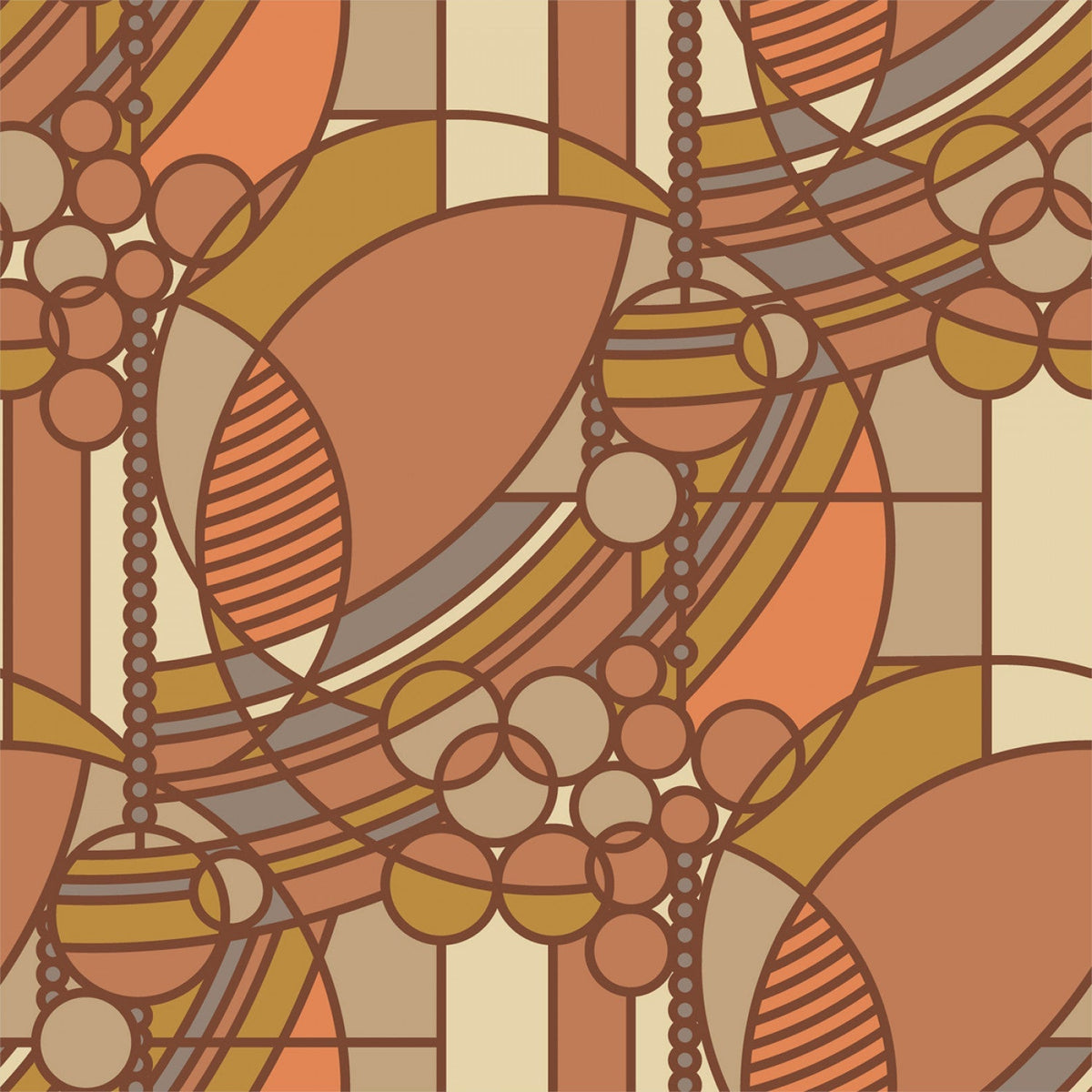March Balloons from Cloud 9 Fabrics - Earth