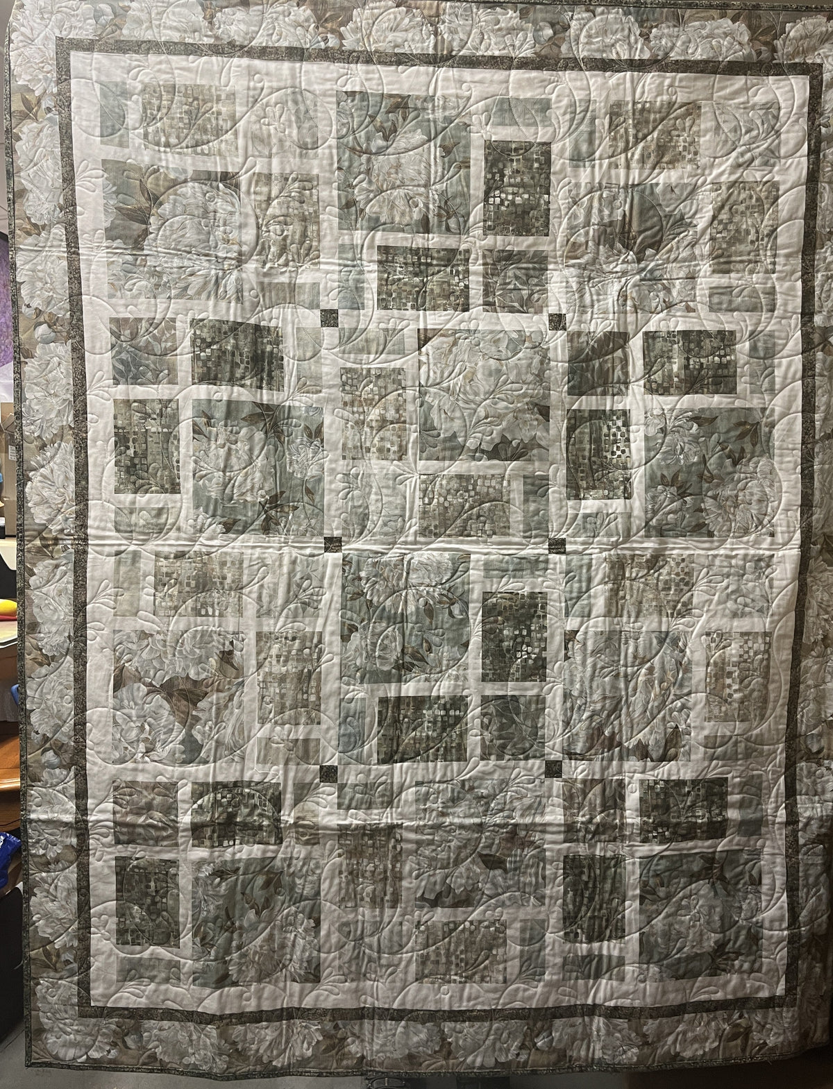 Store Sample- Lap Quilt- Ophelia Digital Print