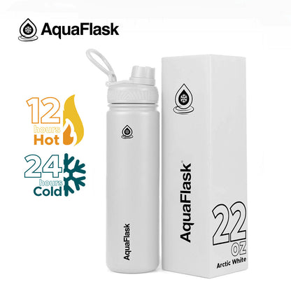 Bouteilles d'eau isothermes sous vide AquaFlask Original 650 ml (22 oz)