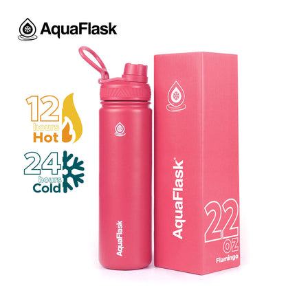 Bouteilles d'eau isothermes sous vide AquaFlask Original 650 ml (22 oz)