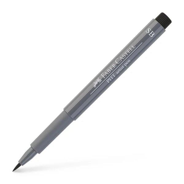 Faber-Castell - Pitt Artist Pen - Pointe pinceau souple - Marqueur individuel