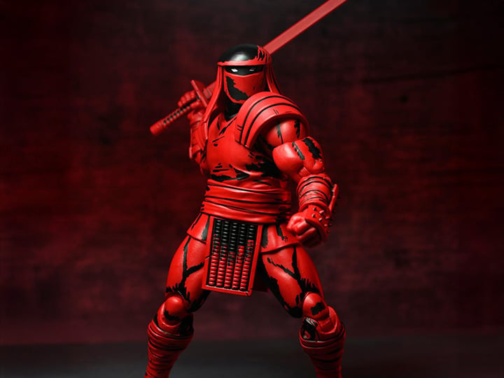 Tortues Ninja - Exécuteur du Clan Foot - Variante Rouge & Noir - Mirage Comics (Emballage de qualité inférieure)