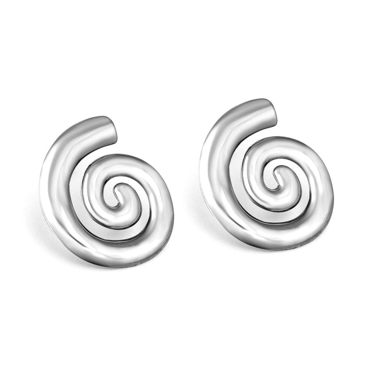 Boucles d'oreilles Rayonnement en spirale