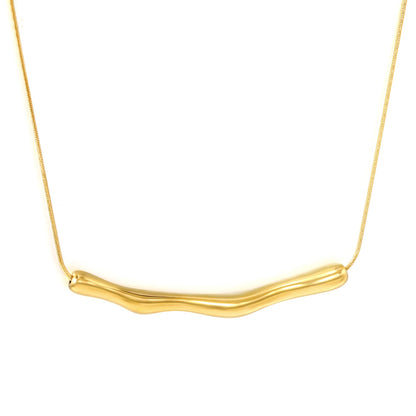 Waveform Pendant Necklace