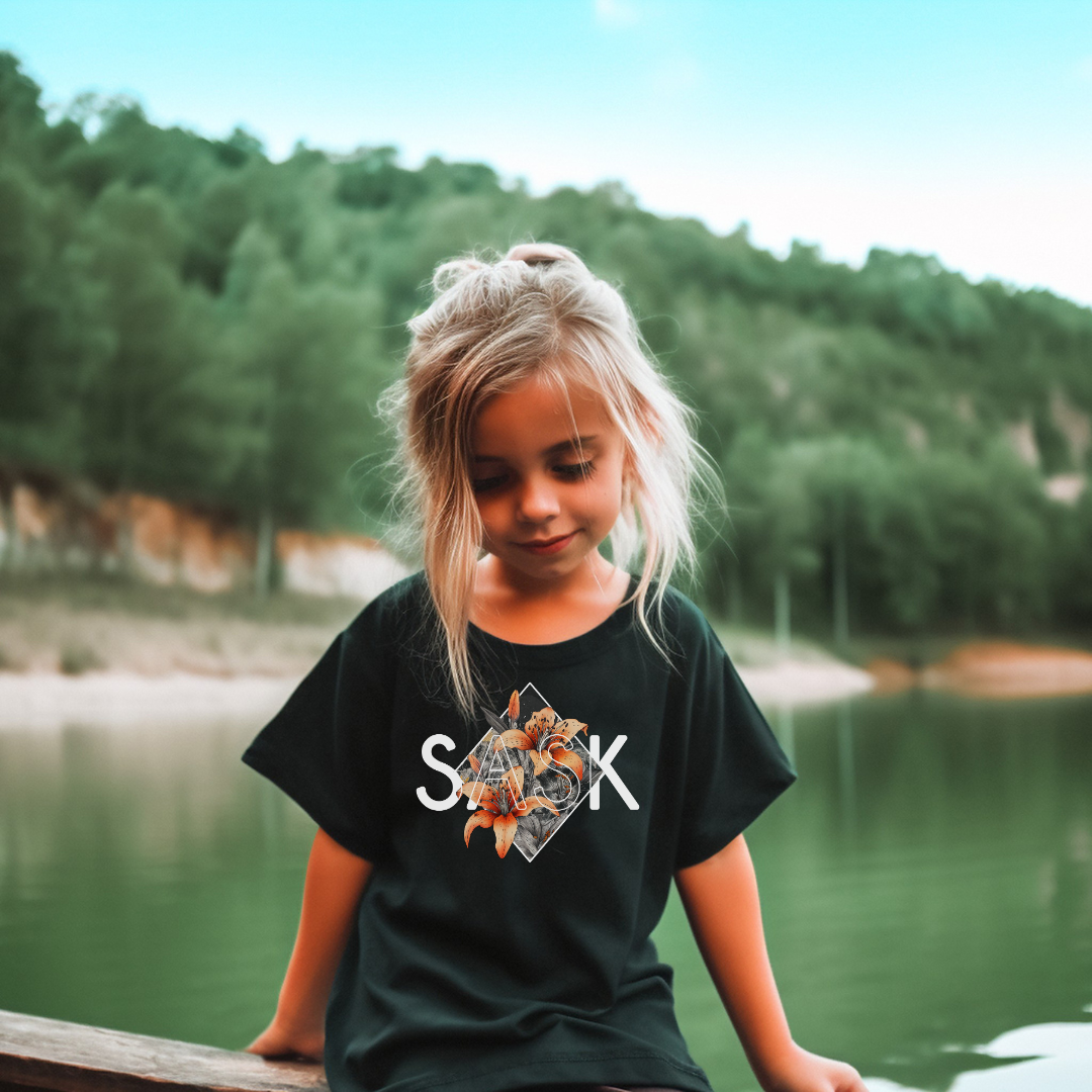 T-shirt Jeune & Bambin SASK Diamond | Vêtements Saskatchewan