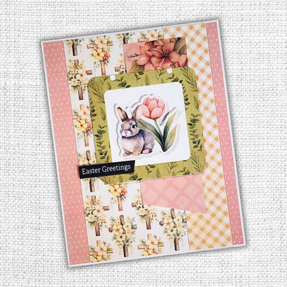 Kit de carterie Papiers Découpés Souvenirs de Pâques 34119