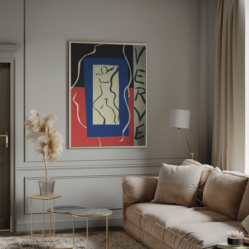 Décoration murale Verve 1937, Couverture de Verve