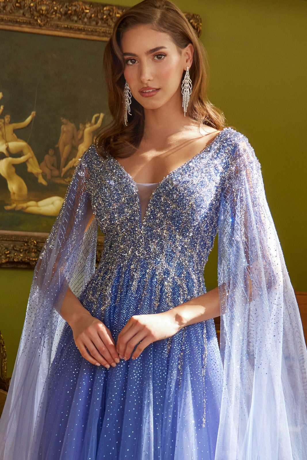 princess long sleeve dress