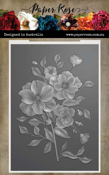 Beautiful Bouquet 3D Embossing Folder 32949