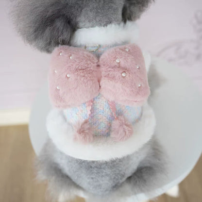 Manteau de Pâques Princessa pour chiens | Tenue de luxe printanière pour chiens