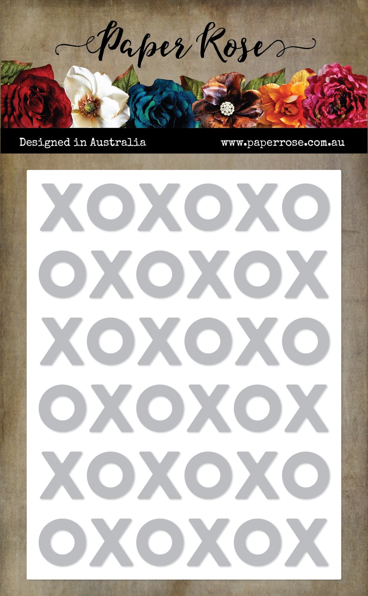 XOXO Plaque de recouvrement Matrice de découpe métallique 33843