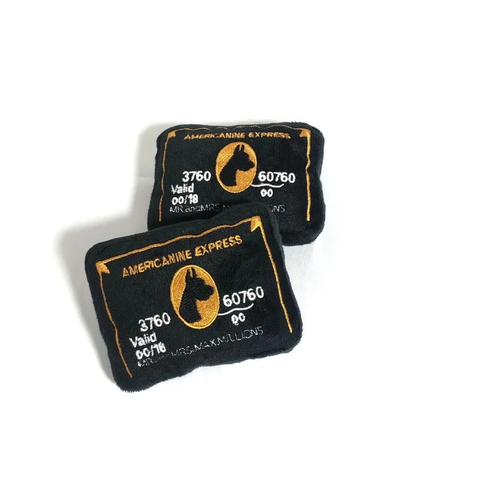 Jouet pour chien American Pawxpress Card | Peluche pour chien