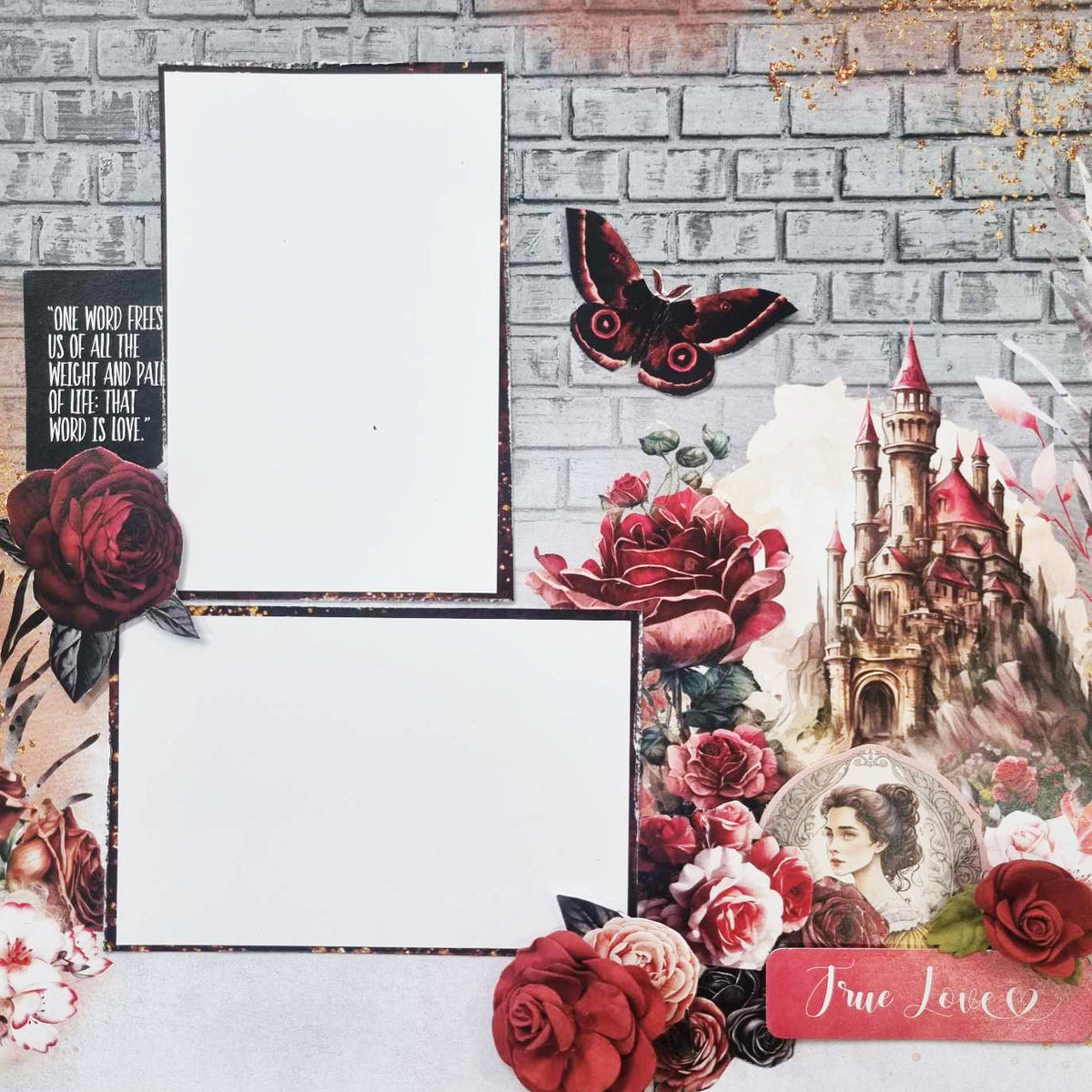 Pack Collection Rose enchantée 30x30