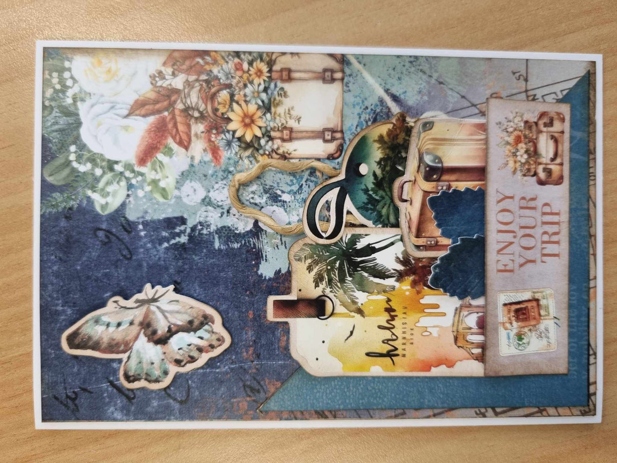 Pack de 6 cartes 10x15 cm Voyages Incroyables