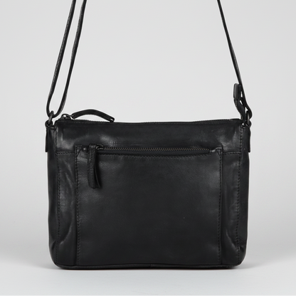 MET Crossbody Organizer Leather Bag
