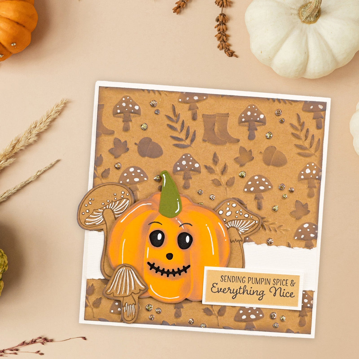 Vaessen Creative • Embossing Folder Autumn Icons 5.9x5.9in 1pcs
