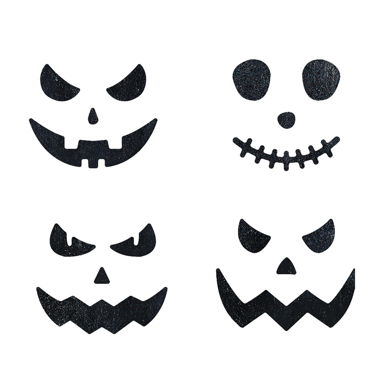 Vaessen Creative • Matrices de découpe Visages de citrouille 4 pcs
