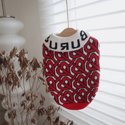 Pull classique Brrbrry pour chien | Vêtements d'hiver douillets pour chien