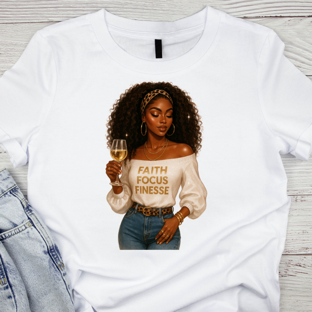 Faith Focus Finesse Transfert UV DTF/DTF