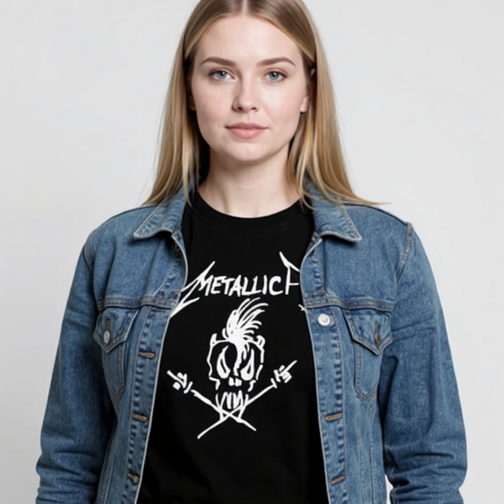 Metallica - Scary Bones Black T-Shirt