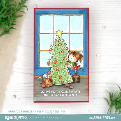 Tampon transparent Le sapin de Noël 32667