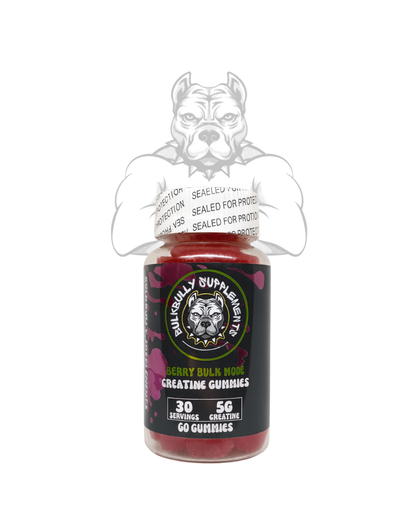 BulkBully Creatine Gummies - Strawberry