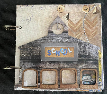 Kit de base mini-album School Yard 3Quarter Designs