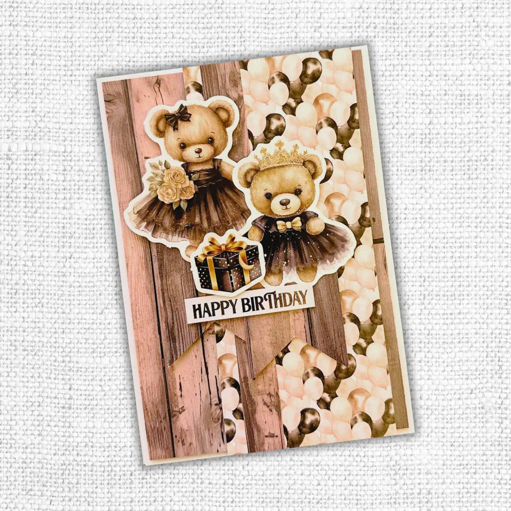 Teddy fête les découpes gaufrées 31383