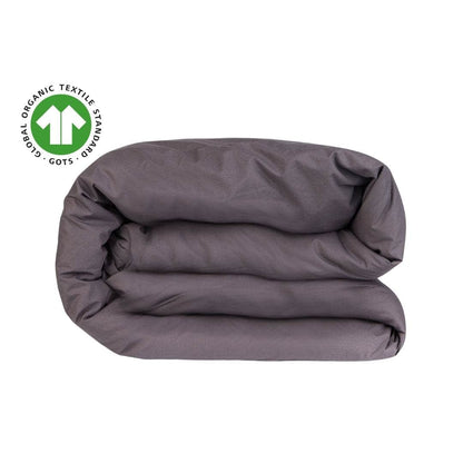 Housse de couette en percale de coton bio Essential