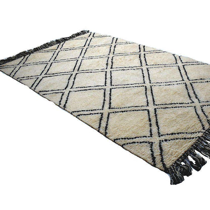 Tapis en Laine Tissée Juno 6x9