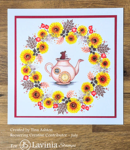 Lavinia Stamps - Teapot Cottage Stamp