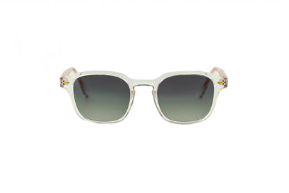 Boléro Ryan — Retro Square Keyhole Sunglasses