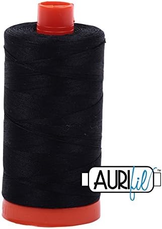 Fil Aurifil n°2692 Noir uni