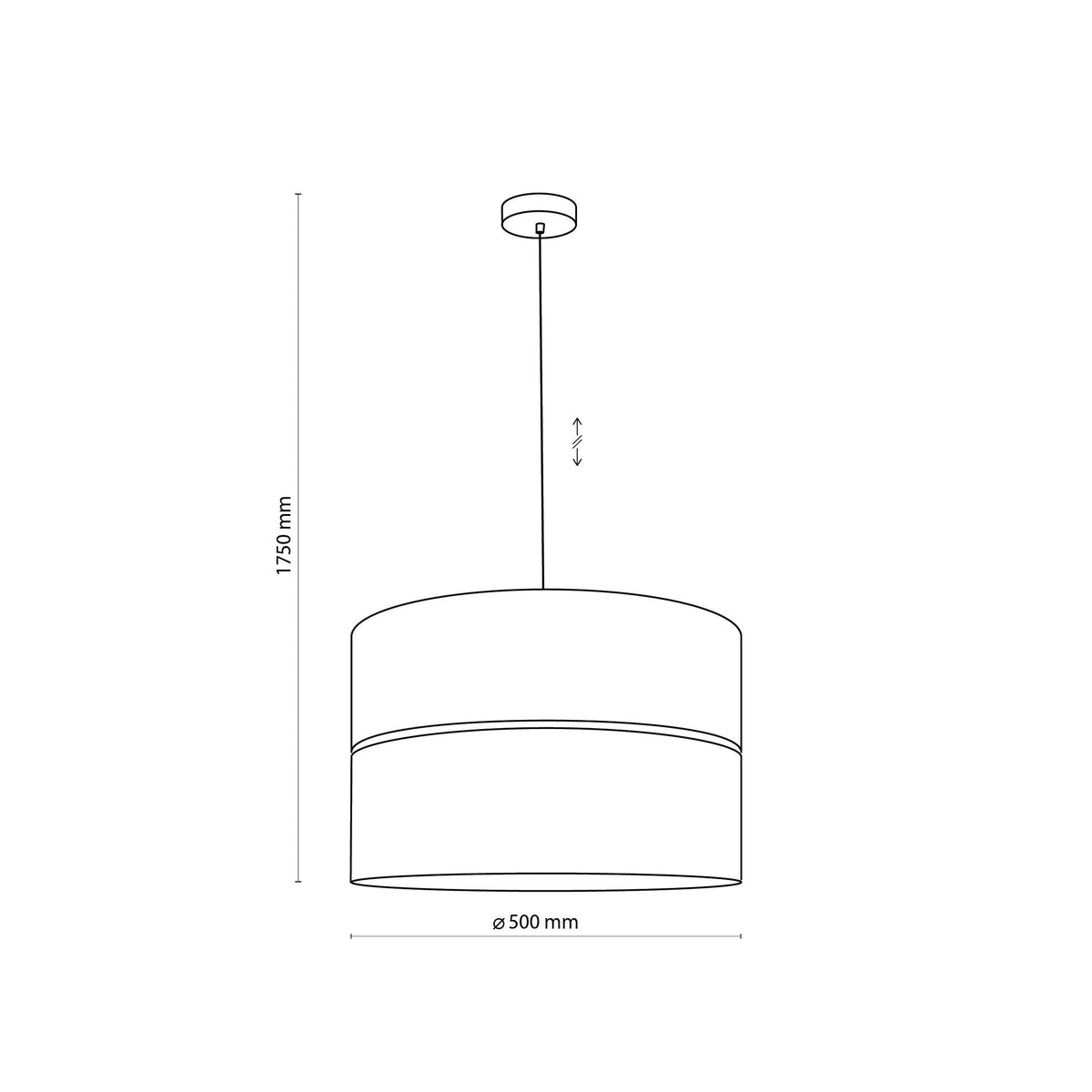 HILTON Suspension Luminaire Plafond Noir et Or pour Îlot de Cuisine, Salle à Manger et Salon – Éclairage de Luxe Moderne