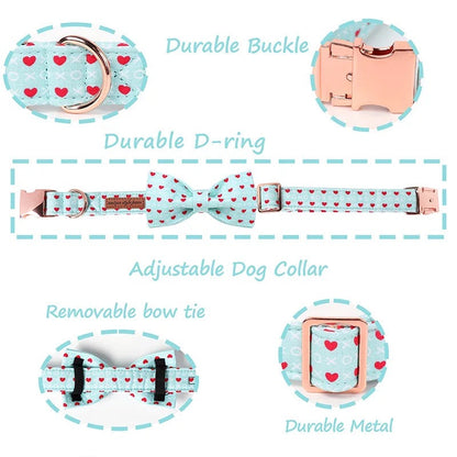 Collier Nœud Papillon Cœur