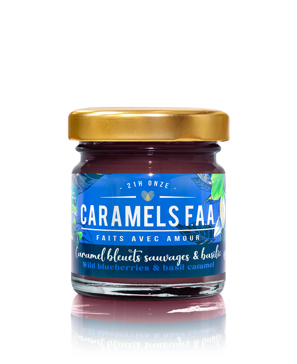 Caramel Bleuets Sauvages & Basilic