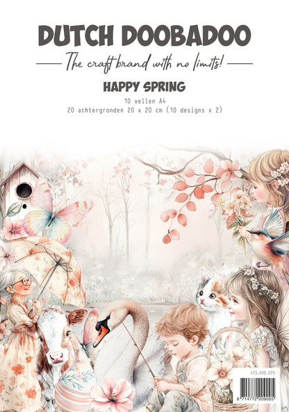 Dutch Doobadoo DDBD Collage Joyeux Printemps