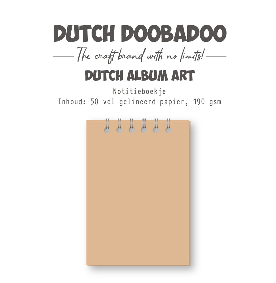 Dutch Doobadoo DDBD Art Journal en MDF A6