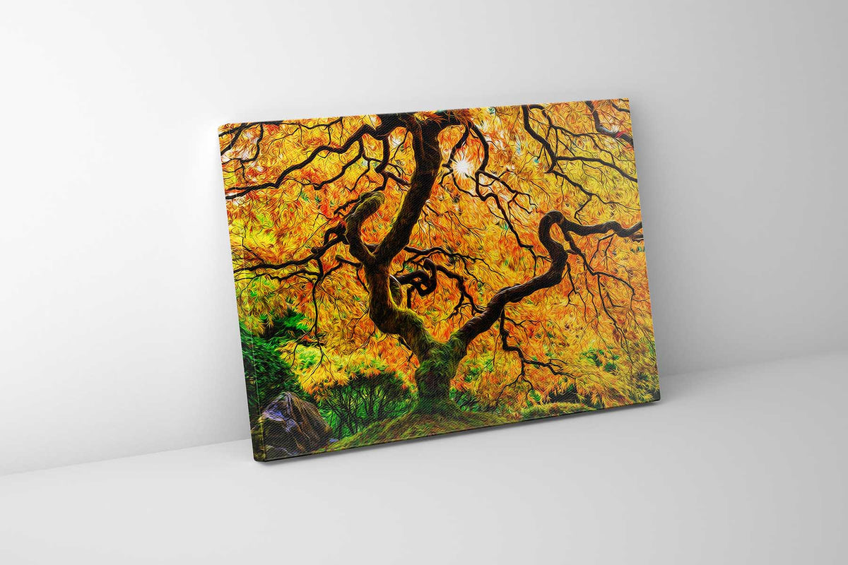 Toile imprimée - Oranger - Art de la nature