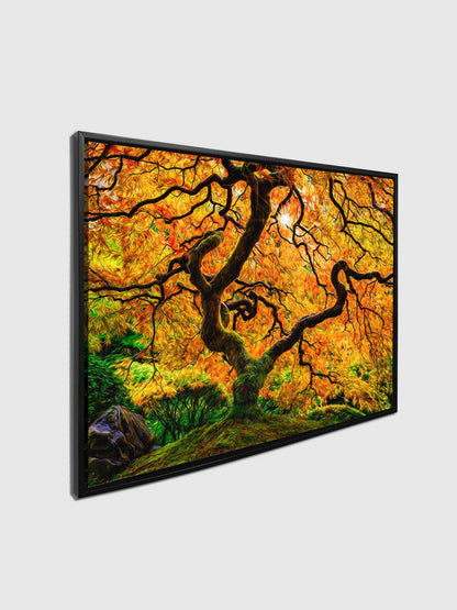Toile imprimée - Oranger - Art de la nature